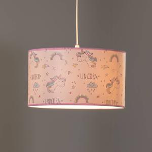 Závesné svetlo s motívom jednorožca, biele