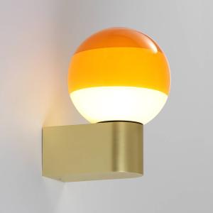 Nástenné svietidlo MARSET Dipping Light A1 LED, oranžová/zlatá