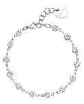 S`Agapõ Oceľový náramok so štvorlístkami Chunky SHK96