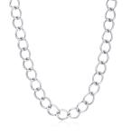 S`Agapõ Výrazný oceľový náhrdelník pre ženy Chunky SHK29