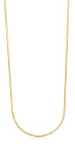 S`Agapõ Dlhá pozlátená retiazka Hádok Chunky SHK91