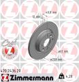 ZIMMERMANN Brzdový kotúč 470243620