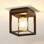 Stropné svietidlo Arcchio Cayla, klietka, čierna