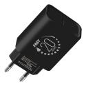 OBAL:ME Cestovná Nabíjačka USB-C 20W - čierna