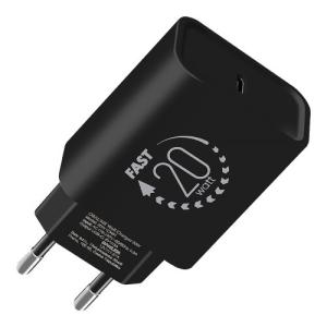 OBAL:ME Cestovná Nabíjačka USB-C 20W - čierna