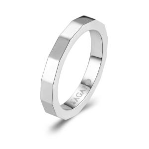 S`Agapõ Pánsky oceľový prsteň For Love SFV48 61 mm