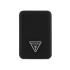 Guess PU Grained Triangle Logo MagSafe Powerbanka 5000mAh Black