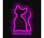 2Kids Toys 2Kids Toys - LED Neónova stolná dekorácia LED/USB mačka