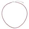 Evolution Group Korálkový náhrdelník s pravými granátmi 42012.3 garnet