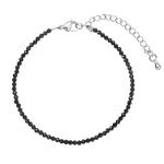 Evolution Group Korálkový náramok s čiernym spinelom 43055.3 black spinel