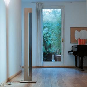 Stojacia lampa Nemo Ara stmievateľná krémová/alu