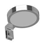 LIGHTME LED zrkadlové svetlo Aqua On-Top chróm