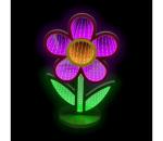 2Kids Toys 2Kids Toys - LED Neónova stolná dekorácia LED/5W/USB kvetina