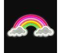 2Kids Toys 2Kids Toys - LED Neónová nástenná dekorácia LED/5W/USB dúha s mrakmi