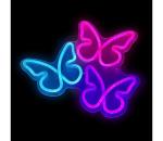 2Kids Toys 2Kids Toys - LED Neónová nástenná dekorácia LED/5W/USB motýle