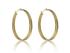 Marc Malone Výrazné kruhové náušnice Zoe Gold Earrings MCE23015G
