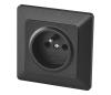 Zásuvka domová 250V/16A antracit