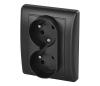 Rozbočovacia zásuvka domová 250V/16A antracit