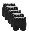 CRISTIANO RONALDO CR7 - boxerky 5PACK cotton stretch black CR7 v darčekovom balení - limitovaná edícia