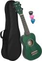 CASCHA HH 3963 Soprano Ukulele Green Set