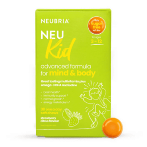 NEUBRIA Neu kid želé limetka a jahoda 30 ks