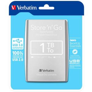 Verbatim HDD 2.5" 1TB USB 3.0 stříbrný