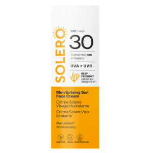 SOLERO Hydratačný opaľovací krém na tvár SPF30 50 ml