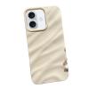 Puzdro Wave TPU iPhone 16 - béžové