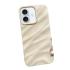 Puzdro Wave TPU iPhone 16 - béžové