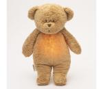 Moonie Moonie - Uspávadlo s melódiou a svetlom medvedík 2.0 organic cappuccino