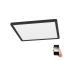 Eglo 900093 - LED RGBW Stmievateľné stropné svietidlo ROVITO-Z LED/14,6W/230V čierna