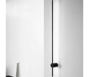 Ideal Lux Ideal Lux - LED Nástenné svietidlo ESSENCE LED/19W/230V 3000K 124 cm CRI 90 čierna