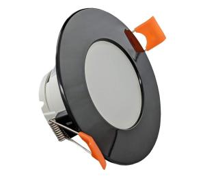 Greenlux LED Kúpeľňové podhľadové svietidlo BONO LED/5W/230V 3000K IP65 čierna