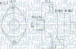 MAGNETI MARELLI Alternátor 063732050010