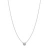 Rosato Minimalistický strieborný náhrdelník Bianca RZBI54