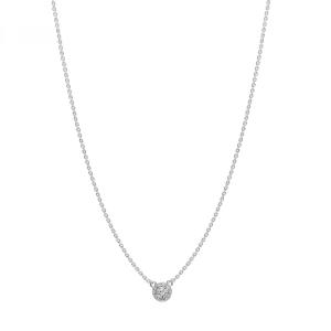 Rosato Minimalistický strieborný náhrdelník Bianca RZBI54