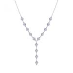 Rosato Elegantný strieborný náhrdelník Vittoria RZVT03