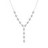 Rosato Elegantný strieborný náhrdelník Vittoria RZVT03
