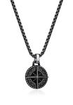 Diverse Štýlový pánsky náhrdelník z ocele Kompas N1000530