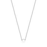 S`Agapõ Oceľový náhrdelník pre šťastie Štvorlístok Click SCK01