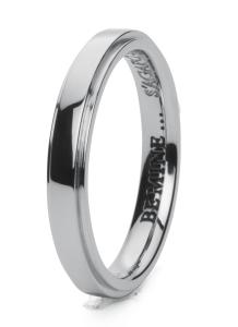 S`Agapõ Oceľový snubný prsteň pre ženy For Love SFV33 54 mm