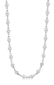 S`Agapõ Oceľový náhrdelník so štvorlístkami Chunky SHK81