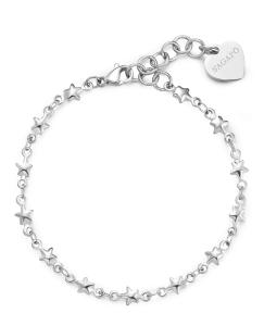 S`Agapõ Oceľový náramok s hviezdičkami Chunky SHK94