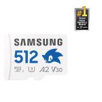 Samsung micro SDXC 512GB PRO Plus `Sonic the Hedgedog` + SD adaptér