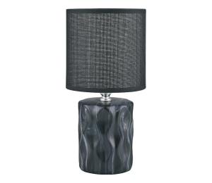 Zuma Line Zuma Line HS8603-BL - Stolná lampa 1xE14/40W/230V čierna/dekor mramoru