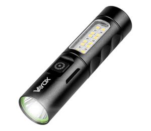 Vayox LED Stmievateľná nabíjacia baterka LED/5W/5V IPX4 250 lm 3 h 2000 mAh