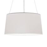 kdln závesné svetlo Tripod, biela, Ø 55 cm, textil