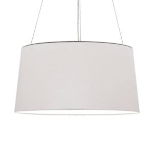kdln závesné svetlo Tripod, biela, Ø 55 cm, textil