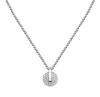 Trussardi Trblietavý oceľový náhrdelník pre ženy T-Round TJAYF06