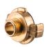 Adaptér na hadicu GF120, 3/4", mosadzný, vonkajší závit, bajonetový